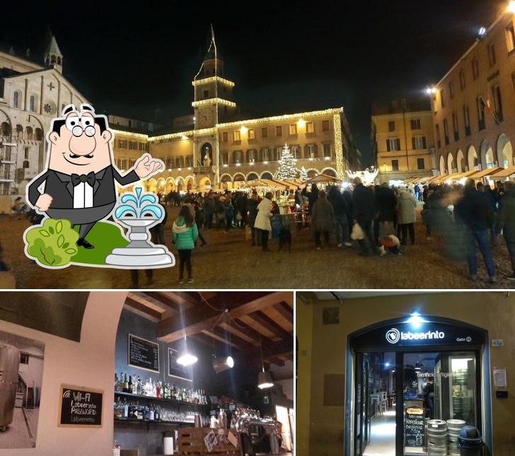 Gli esterni di Labeerinto Gate48 - Birrificio