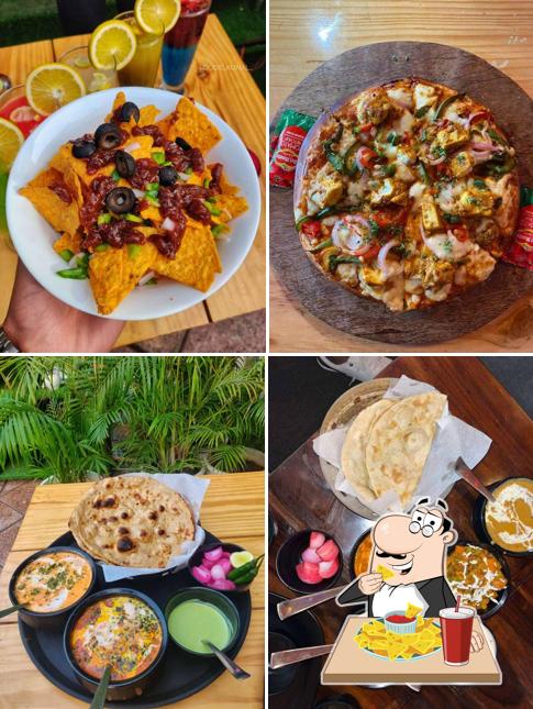 Nachos at Aroma Cafe & Lounge