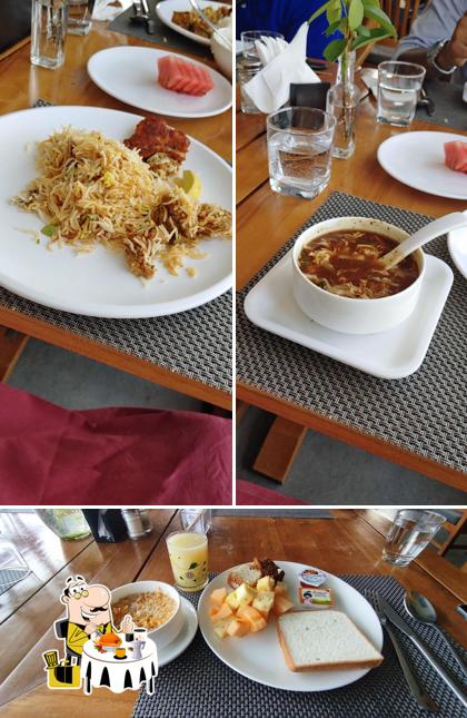 Food at Aroma Multicuisine Restaurant