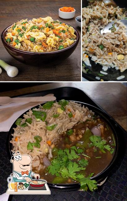 Fried rice at Chinese Wok