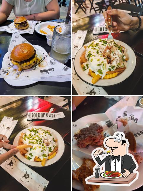 Platos en El Chancho Parangaba