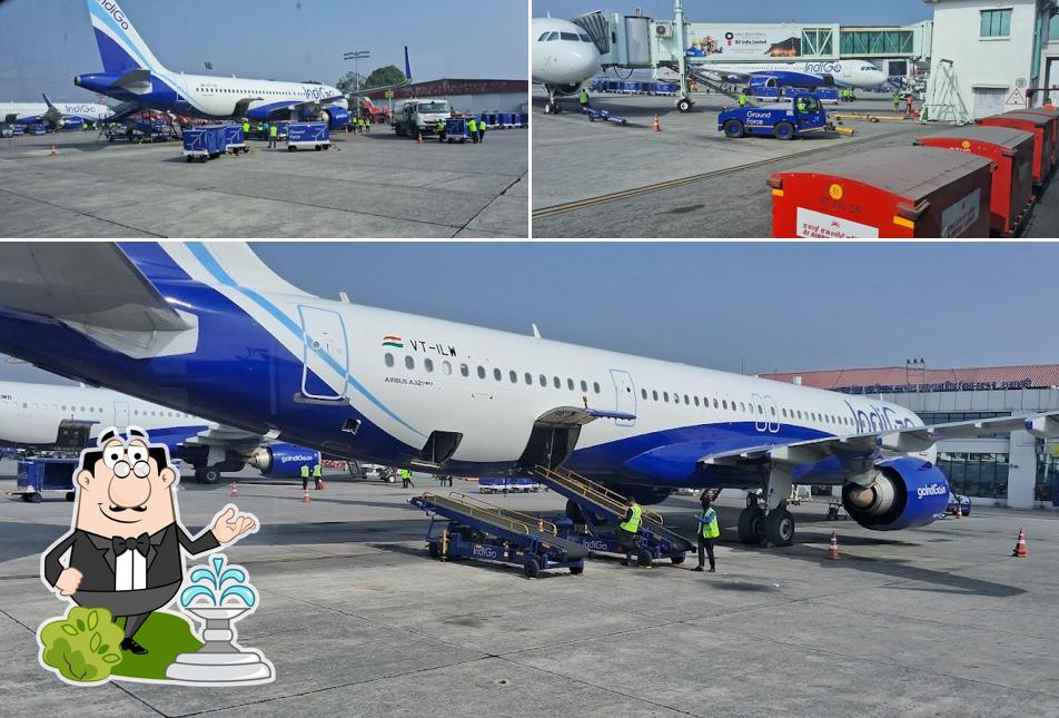 The exterior of Food Hangar