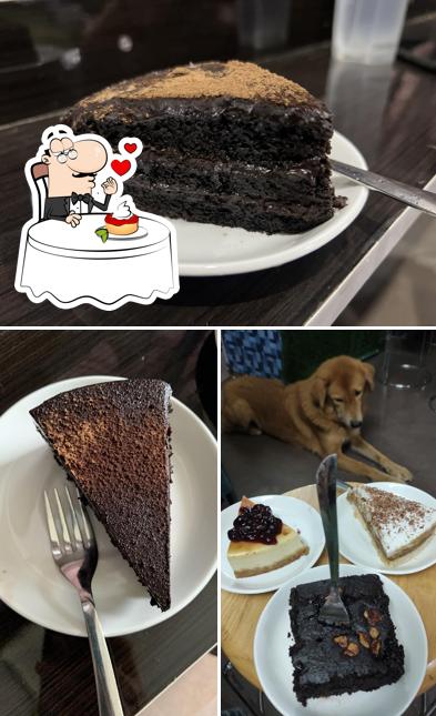French Bakery and Coffee Shop provides a number of desserts