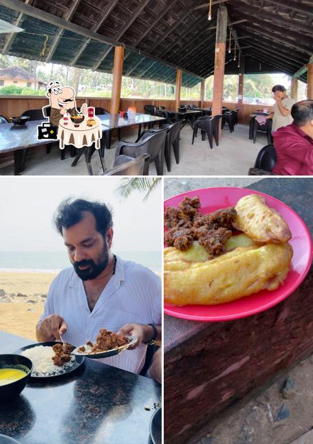 This is the photo depicting food and interior at Hameecha's pallicurry