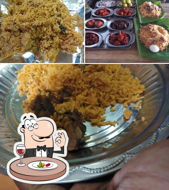 Meals at Hotel King Briyani