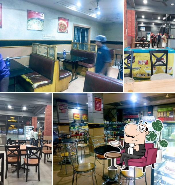 Take a seat at one of the tables at KR Bakes