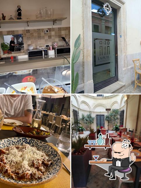 Gli interni di La Putea Osteria e Ristoro
