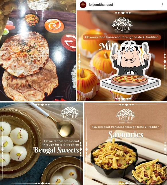 Try out pizza at Loiee Mithai & Rasoi