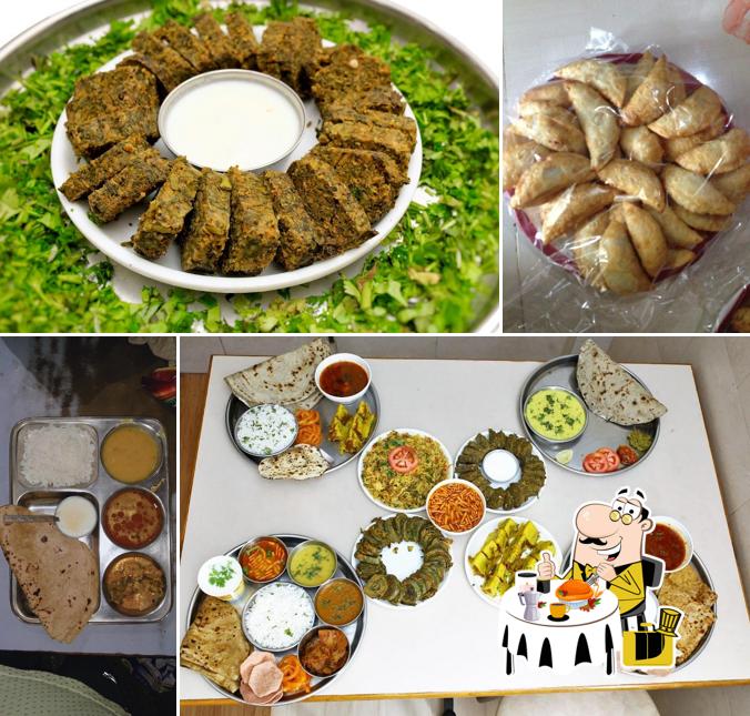 Food at Nandadeep Dining Hall, Bhosari