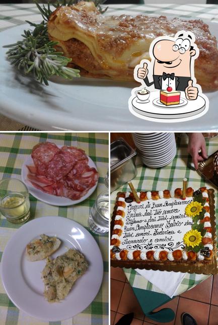 Osteria dai Garbo serve un'ampia gamma di dolci