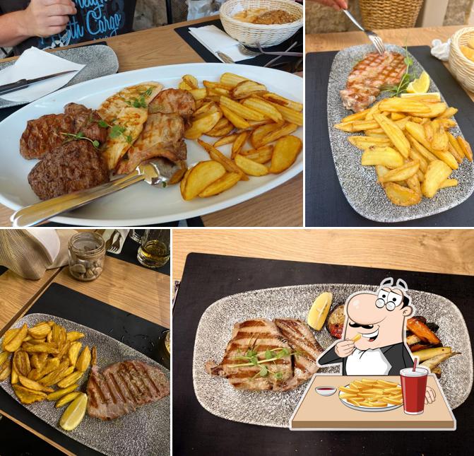 Patatine fritte al Restaurnt KULF