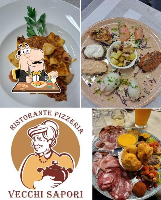 Cibo al Ristorante Pizzeria Vecchi Sapori - Cucina Tipica Lucchese