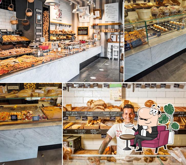 Gli interni di Panificio voglia di pane