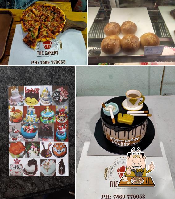 Order pizza at The Cakery Shop