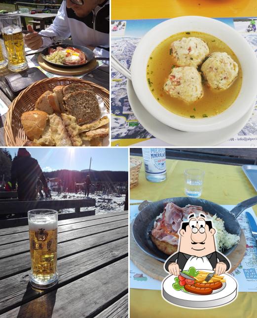 Cibo al Rifugio Stella d'Italia