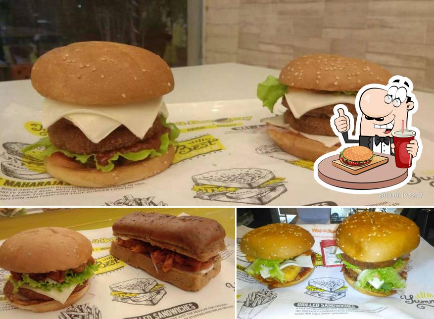 Try out a burger at Wab Cafe by Wat-a-Burger!