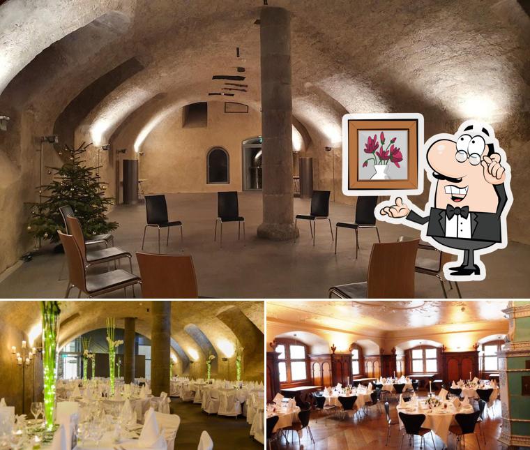 Gli interni di Gastronomie Hof zu Wil