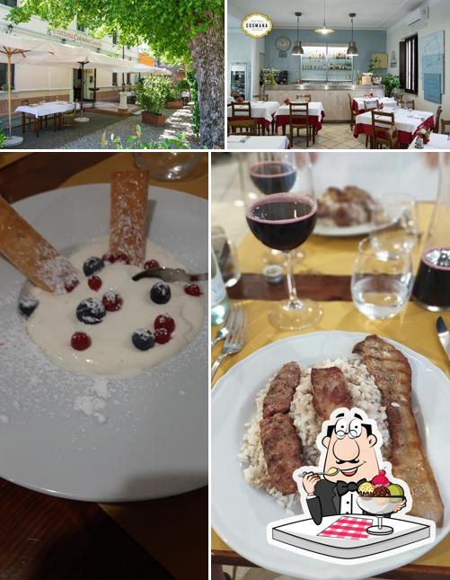 Non scordarti di provare un dessert a Trattoria Cosmana Castello