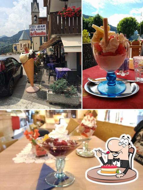 Bar Gelateria Val Fiorentina serve un'ampia gamma di dessert