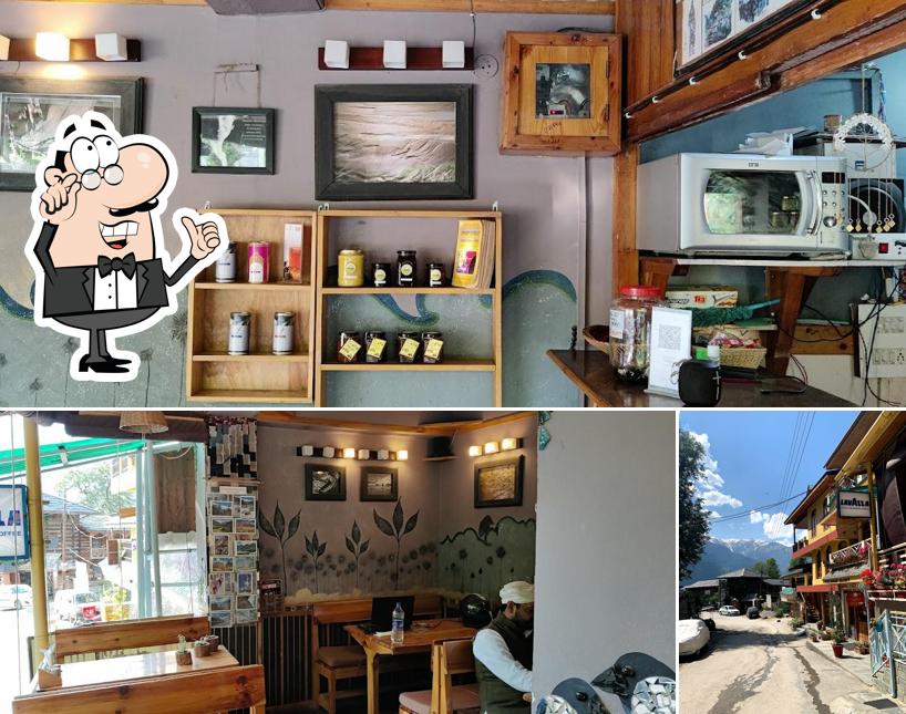 The photo of interior and exterior at German Bakery Naggar