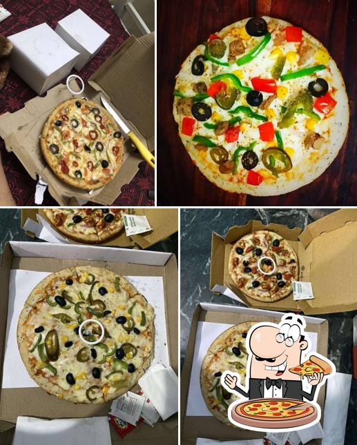 At Indian Hunger solution, you can order pizza