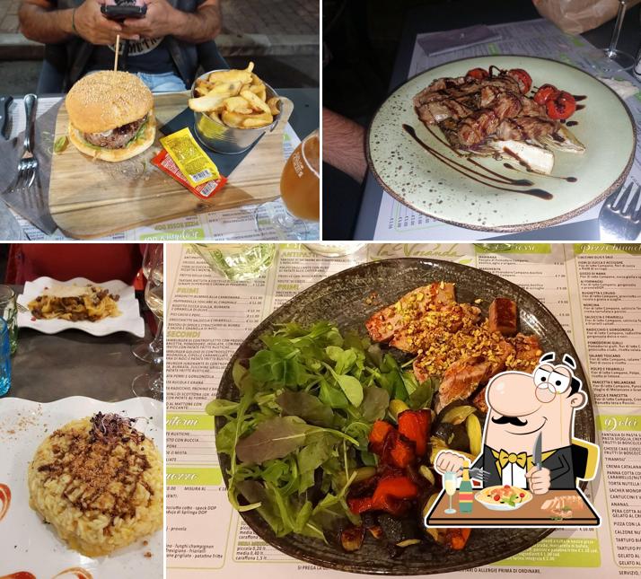 Platti al Pizzeria La Veranda Siena