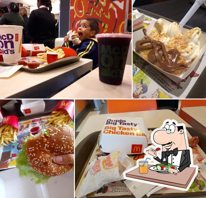 Platos en McDonald's