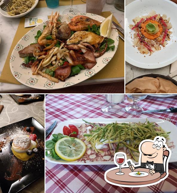 Platti al Osteria della Triglia