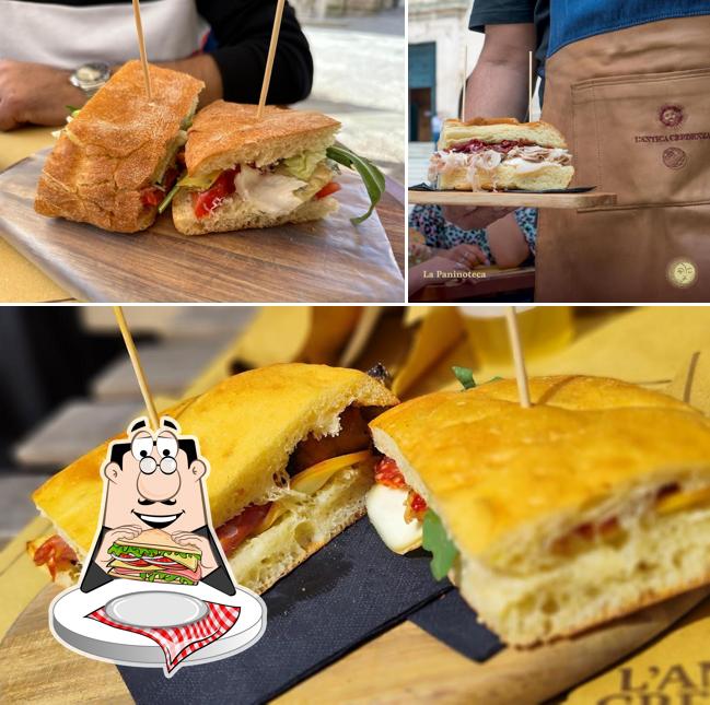 Club sandwich al L'Antica Credenza