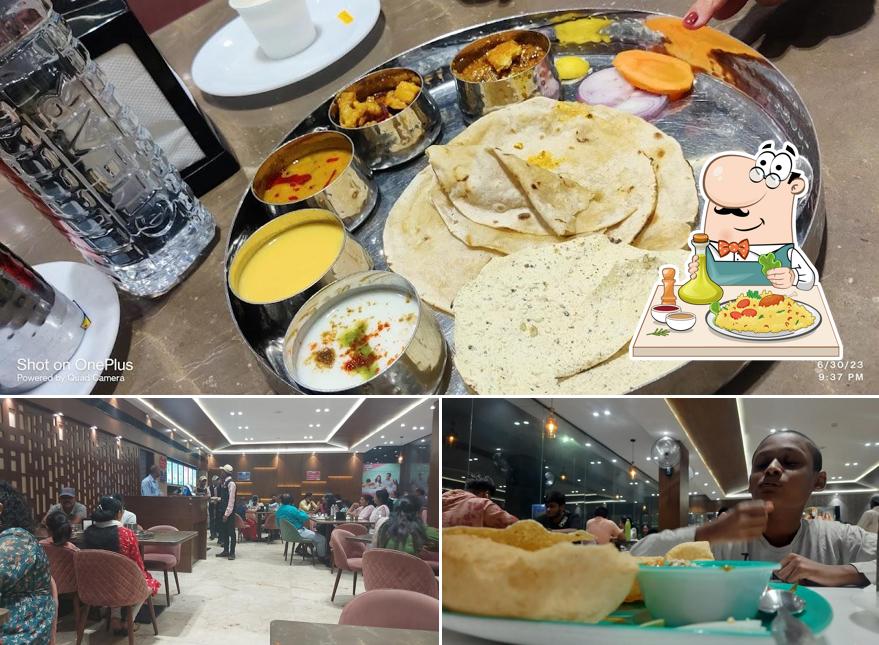Check out the picture showing food and interior at RASRAJ (nagpur road branch)