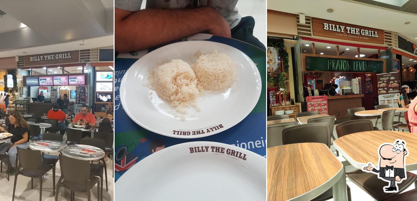 O interior do Billy The Grill - Independência Shopping