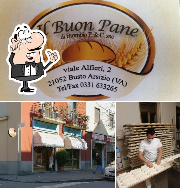 Gli interni di Il Buon Pane di Brombin Filippo & C. Snc