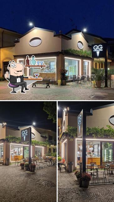 Gli interni di Il gelato di Gigi
