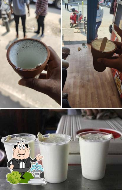 The photo of exterior and beverage at Punjabi Lassi