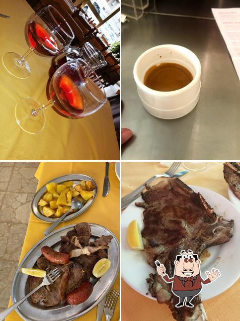 Cibo al Ristorante "Da Rosy"