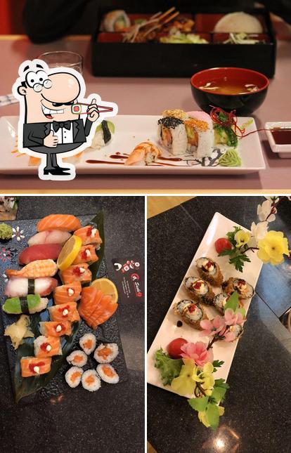 Prenditi le diverse opzioni di sushi