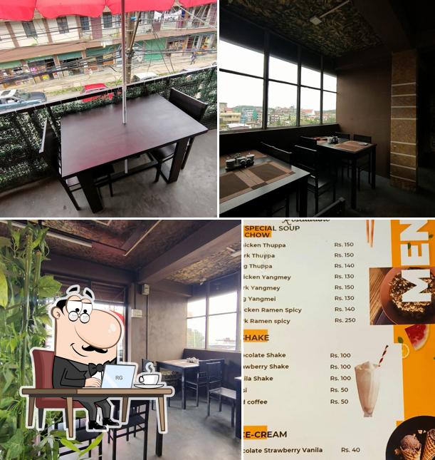 The interior of THE EARTHEN RESTAURANT