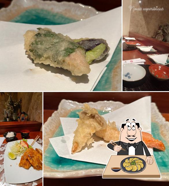 Gyoza em Tempura Ten