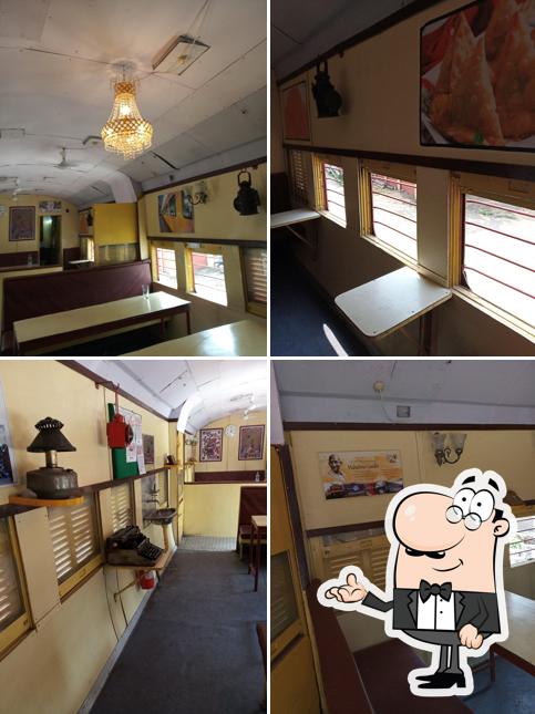 The interior of Train Cafeteria Restaurant