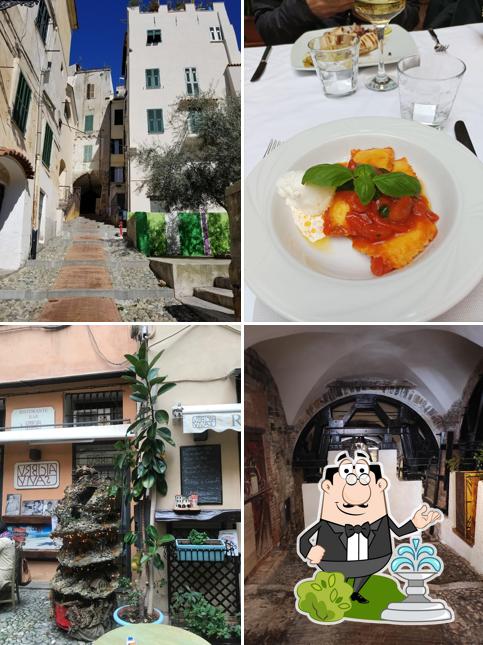 Goditi la vista dall'area esterna di Urbicia Vivas Ristorante