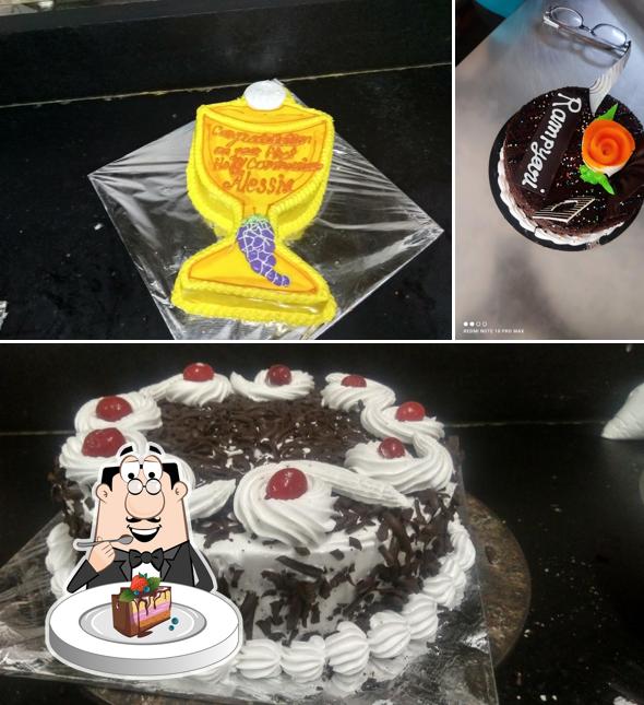 Chocolate cake at Xavier Bakery