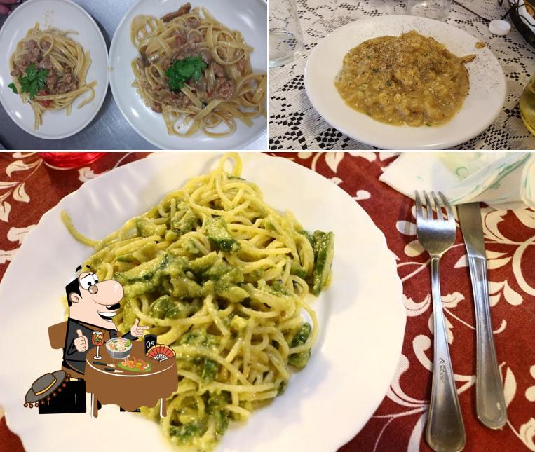 Platti al Trattoria Zia Rosi