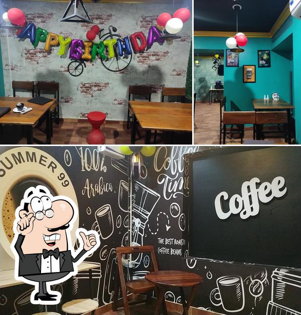 The interior of Summer 99, Restro Cafe
