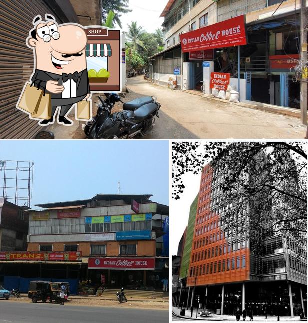 The exterior of Indian Coffee House