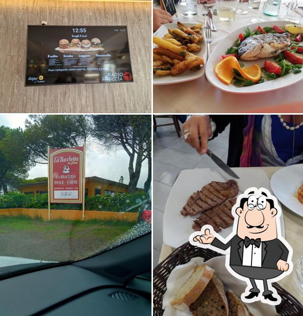 Gli interni di La Nuova Racchetta Ristorante Pizzeria