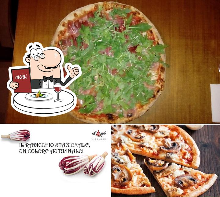Platti al All'angolo Pizzeria D'asporto Salvatronda