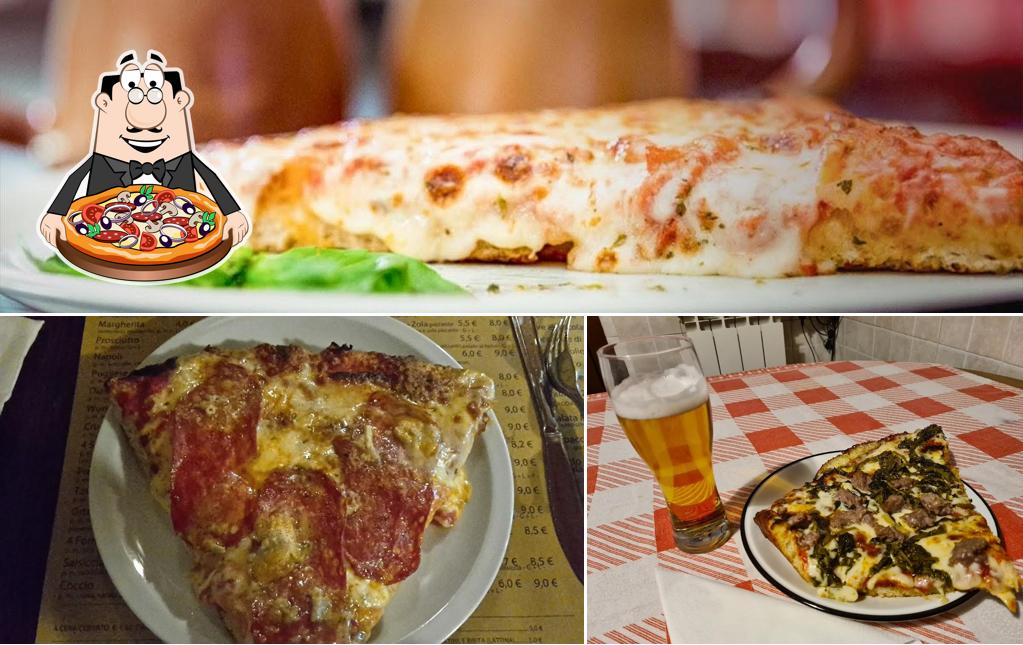Scegli tra le svariate varianti di pizza