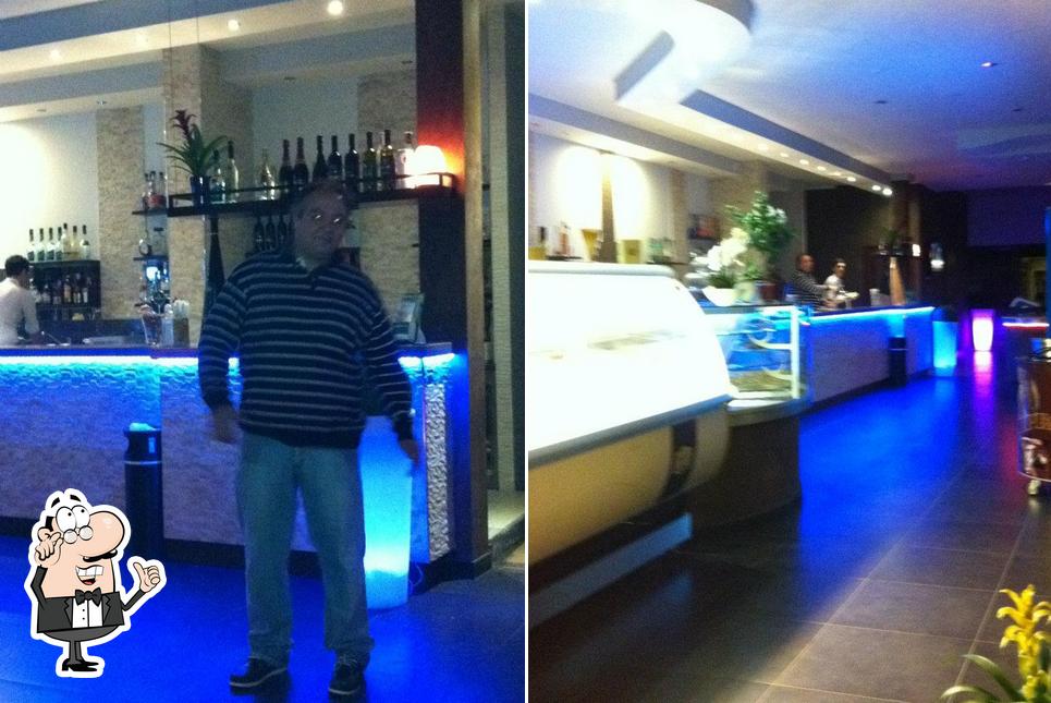 Gli interni di Bar Garden