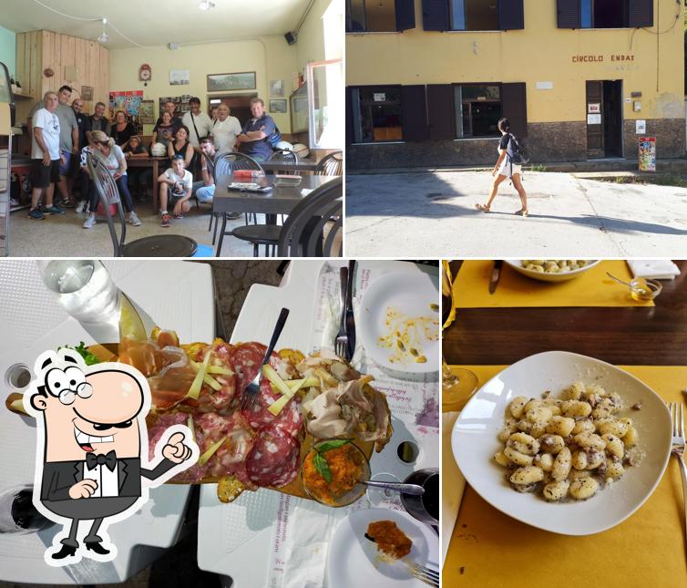 circolo endas -bar lucchio si caratterizza per la interni e cibo