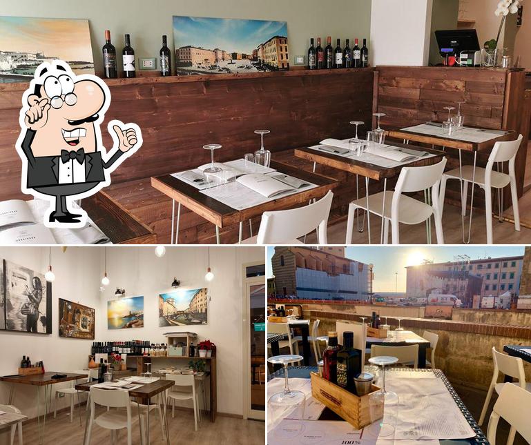 Dai un'occhiata agli interni di Ristorante Allabona Livorno